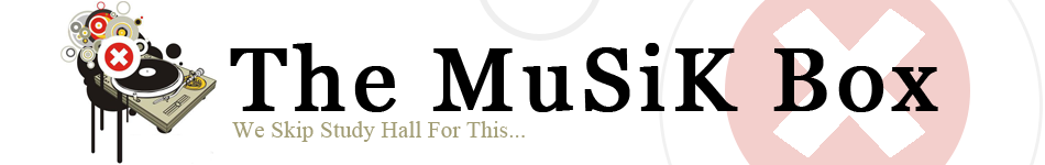 The MuSiK Box Official Banner Logo — March 2010 cassette design